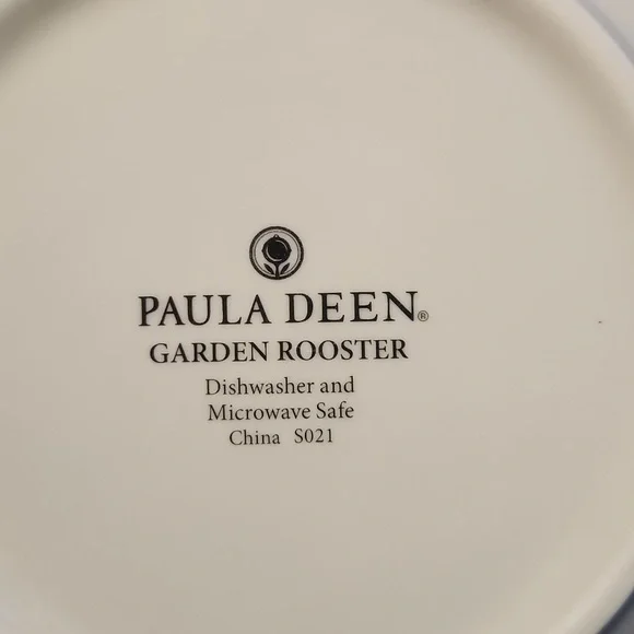 Paula Deen Garden Rooster Serving Bowl - Picture 4 of 6
